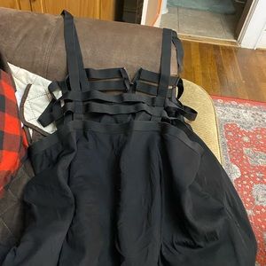 HOTTOPIC strappy suspender skirt